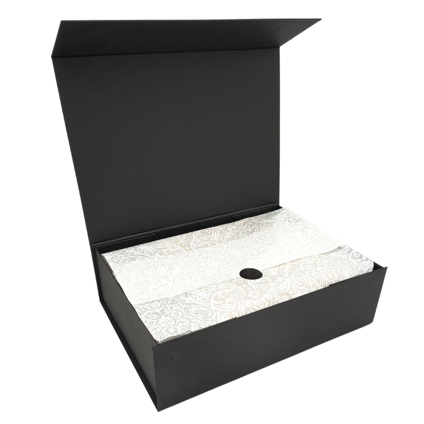 Luxus-Geschenkbox schwarz - Groß