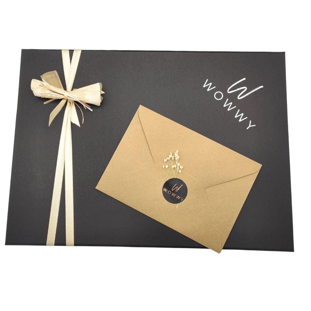 Luxus-Geschenkbox schwarz - Groß