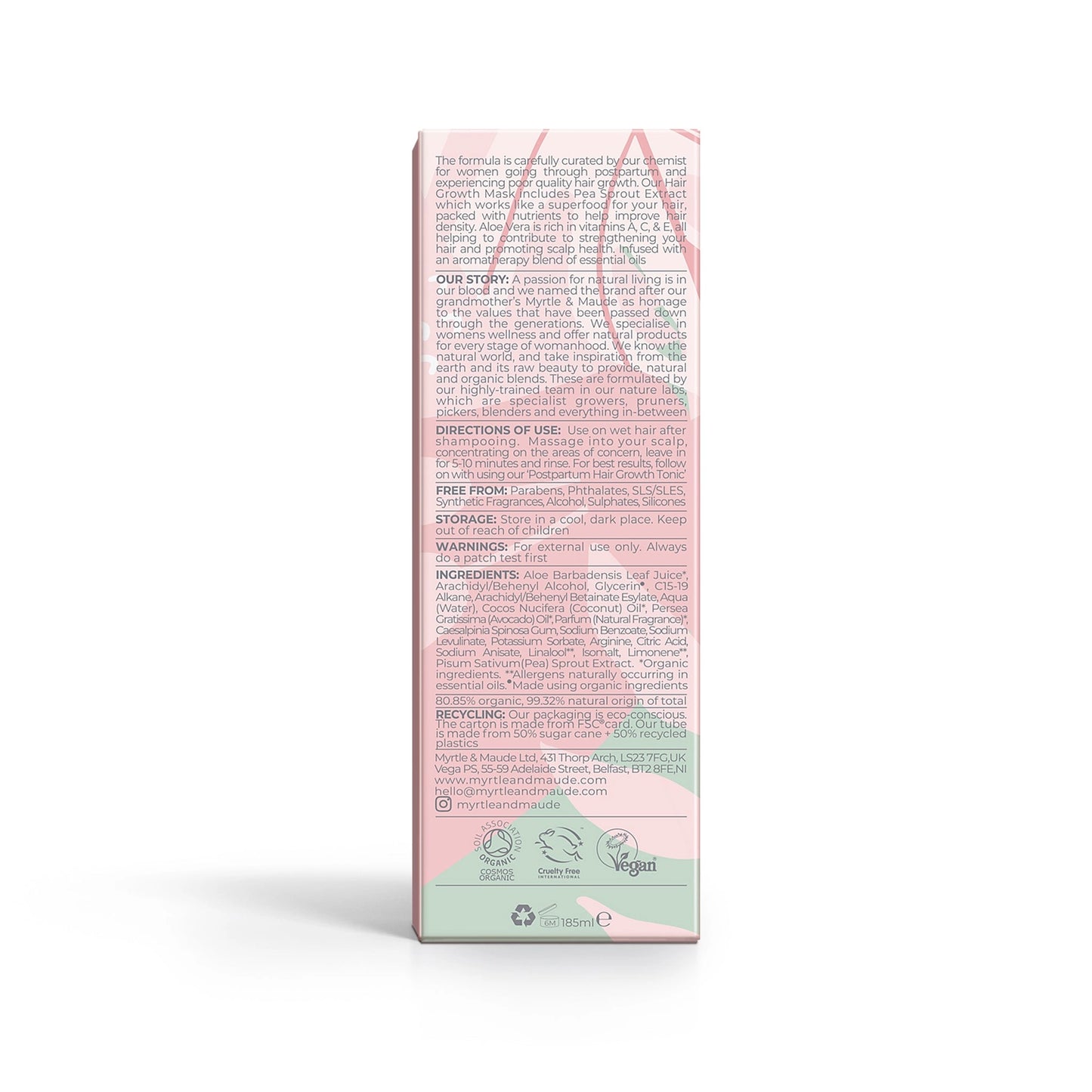 Postpartum Hair Growth Mask - Myrtle & Maude